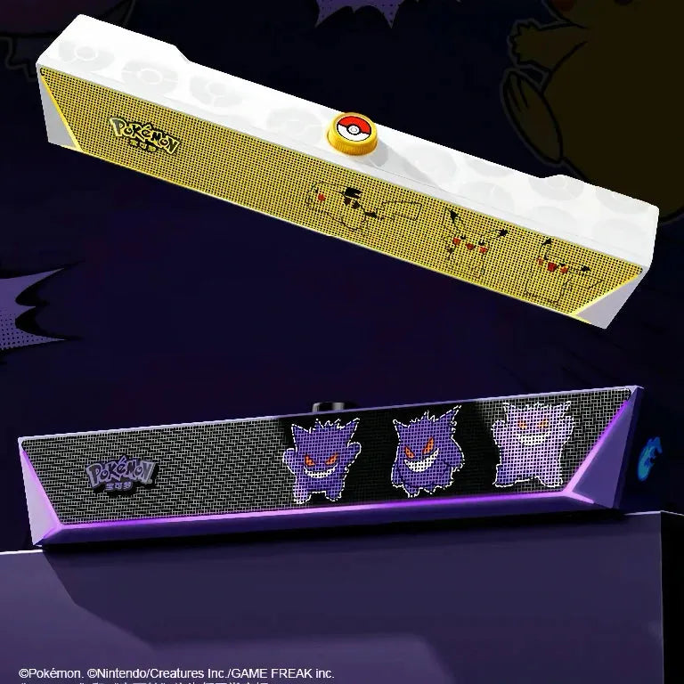 Pokémon Desk Speaker – Gengar/Pikachu Edition