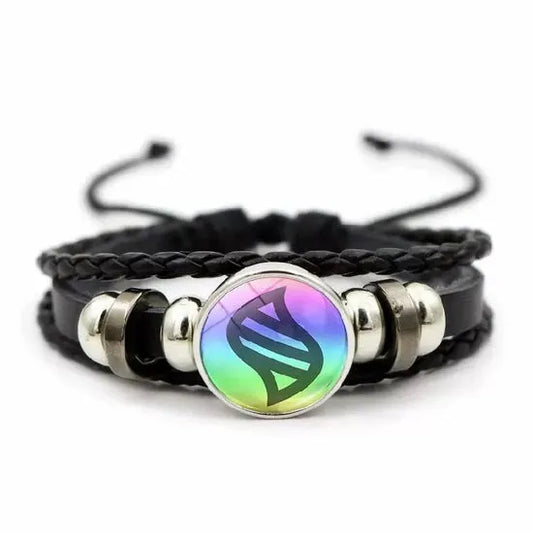Mega Pokémon Leather Bracelet